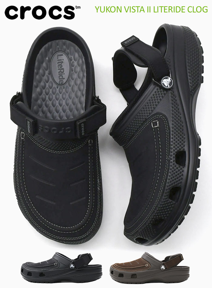 クロックス crocs サンダル メンズ 男性用 ユーコン ヴィスタ 2 ライトライド クロ...