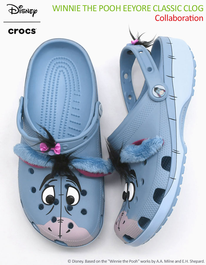 クロックス crocs サンダル レディース & メンズ ディズニー ウィニー ザ プー イ...