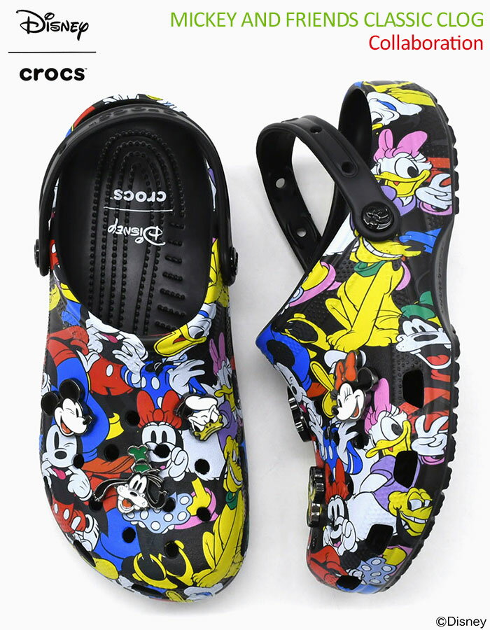 クロックス crocs サンダル レディース & メンズ ディズニー ミッキー アンド フレ...