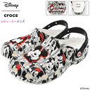 クロックス crocs サンダル レディース & メンズ ディズニー ミッキー アンド ミニー クラシック クロッグ コラボ ( crocs×Disney MICKEY AND MINNIE CLASSIC CLOG unisex ユニセックス SANDAL LADIES MENS・靴 シューズ SHOES 211483 )