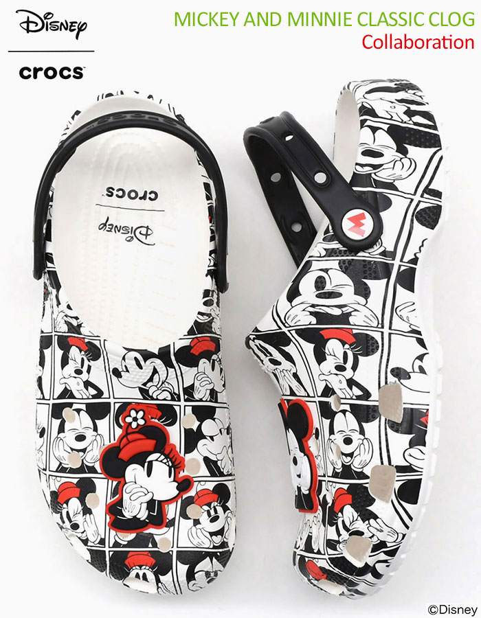 クロックス crocs サンダル レディース & メンズ ディズニー ミッキー アンド ミニ...