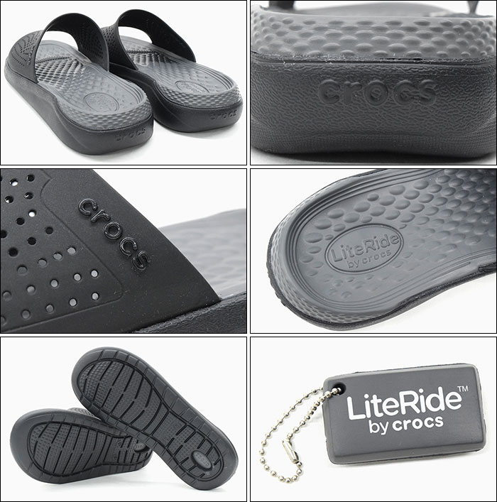 クロックス crocs サンダル レディース & メンズ ライトライド スライド ( crocs LITERIDE SLIDE unisex ユニセックス シャワーサンダル スポーツサンダル SANDAL LADIES MENS・靴 シューズ SHOES 205183 ) ice field icefield