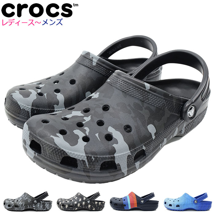 クロックス crocs サンダル レディース & メンズ クラシック シーズナル グラフィック クロッグ ( crocs CLASSIC SEASONAL GRAPHIC CLOG unisex ユニセックス コンフォートサンダル SANDAL LADIES MENS・靴 シューズ SHOES 205706 )
