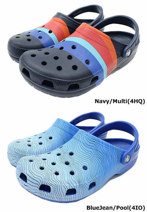 クロックス crocs サンダル レディース & メンズ クラシック シーズナル グラフィック クロッグ ( crocs CLASSIC SEASONAL GRAPHIC CLOG unisex ユニセックス コンフォートサンダル SANDAL LADIES MENS・靴 シューズ SHOES 205706 )