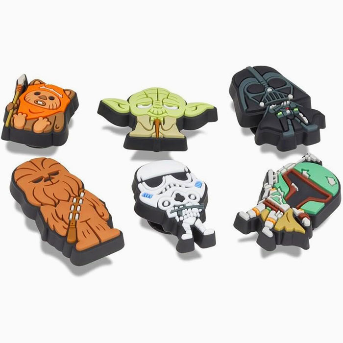 クロックス crocs ジビッツ チャーム スターウォーズ キャラクター 6 パック コラボ ( crocs×STAR WARS Character 6 Pack Jibbitz カスタマイズ アクセサリー 10010616 )[M便 1/1] ice field icefield 3