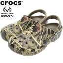 クロックス crocs サンダル メンズ 男性用 クラシック リアルツリー クロッグ ( crocs CLASSIC REALTREE CLOG コンフォートサンダル SANDAL MENS 靴 シューズ SHOES 12132 ) ice field icefield