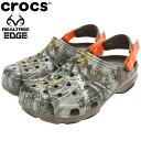 クロックス crocs サンダル メンズ 男性用 クラシック オール テレイン リアルツリー エッジ クロッグ ( crocs CLASSIC ALL TERRAIN REALTREE EDGE CLOG コンフォートサンダル SANDAL MENS 靴 シューズ SHOES 206504 ) ice field icefield