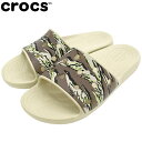 クロックス crocs サンダル メンズ 男性用 クラシック クロックス プリンテッド カモ スライド ( crocs CLASSIC CROCS PRINTE...