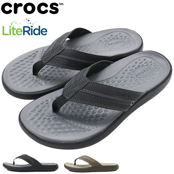 クロックス crocs サンダル メンズ 男性用 ユーコン ヴィスタ 2 ライトライド フリップ ( crocs YUKON VISTA II LITERIDE FLIP ビーチサンダル ビーサン SANDAL LADIES MENS 靴 シューズ SHOES 209332 )