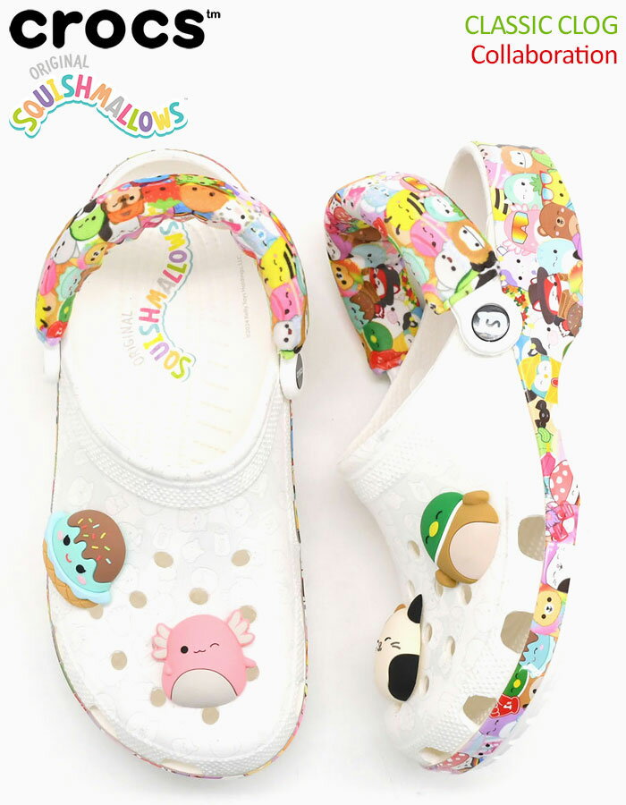 クロックス crocs サンダル レディース & メンズ スクイッシュマロ クラシック ク...