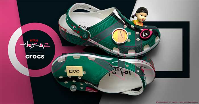クロックス crocs サンダル レディース & メンズ イカゲーム クラシック クロッグ ...