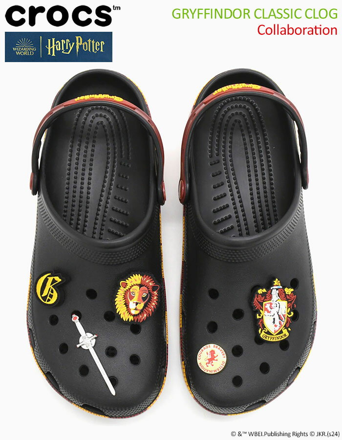 クロックス crocs サンダル レディース & メンズ ハリー ポッター グリフィンドー...