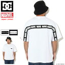 ディーシー DC Tシャツ 半袖 メンズ マーベル コレクション バック ライン テープ 日本限定 ( MARVEL Collection Back Line Tape S/S Tee Japan Limited ビッグシルエット オーバーサイズ ティーシャツ T-SHIRTS カットソー トップス メンズ 男性用 DST212029 )[M便 1/1]