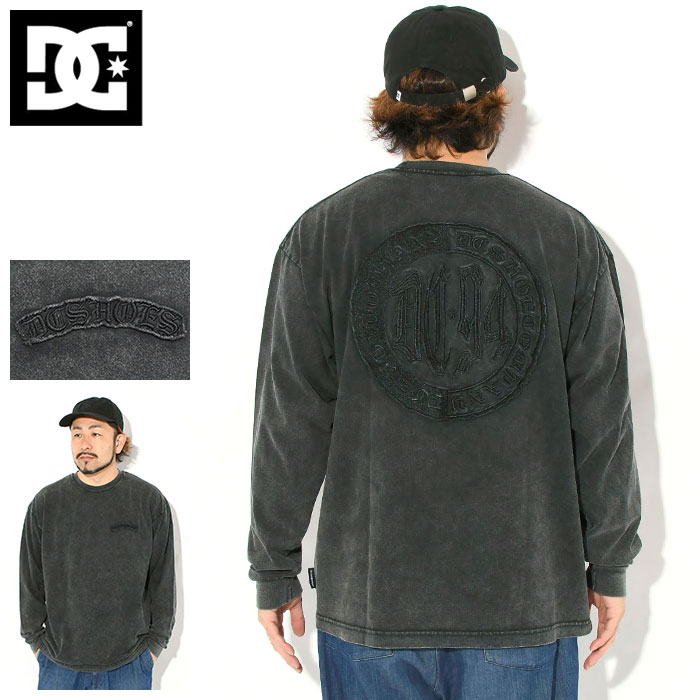 乐天商城 - ディーシー DC ロンT Tシャツ 長袖 メンズ ヒドゥン ( dc Hidden L/S Tee ビッグシルエット オーバーサイズ ティーシャツ T-SHIRTS カットソー トップス ロング ロンティー 長袖Tシャツ メンズ 男性用 DLT261020 )[M便 1/1]