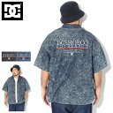 ディーシー DC シャツ 半袖メンズ 25SS ワーカーズ ( dc 25SS Workers S/S Shirt ビッグシルエット オーバーサイズ カジュアルシャツ トップス メンズ 男性用 DSH252001 ) ice field icefield