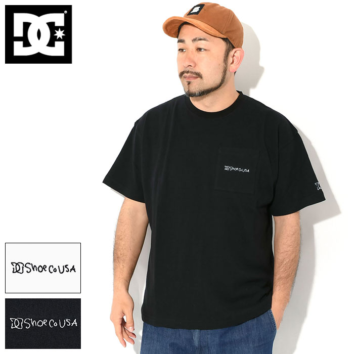 楽天ice field（アイスフィールド）ディーシー DC Tシャツ 半袖 メンズ CT ポケット （ dc CT Pocket S/S Tee 吸水速乾 接触冷感 抗菌防臭 ビッグシルエット オーバーサイズ ティーシャツ T-SHIRTS カットソー トップス メンズ 男性用 DST251095 ）[M便 1/1] ice filed icefield