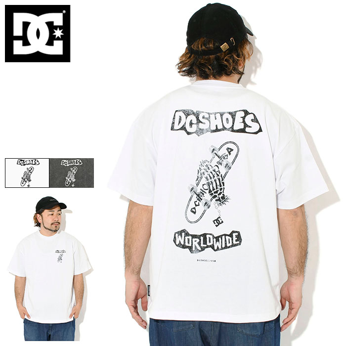 Rakuten - ディーシー DC Tシャツ 半袖 メンズ プレイ フォー スケート ( dc Pray For Skate S/S Tee ビッグシルエット オーバーサイズ ティーシャツ T-SHIRTS カットソー トップス メンズ 男性用 DST261030 )[M便 1/1] ice filed icefield