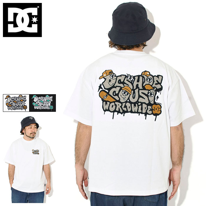 乐天商城 - ディーシー DC Tシャツ 半袖 メンズ SK クルー ( dc SK Crew S/S Tee ビッグシルエット オーバーサイズ ティーシャツ T-SHIRTS カットソー トップス メンズ 男性用 DST261031 )[M便 1/1] ice filed icefield