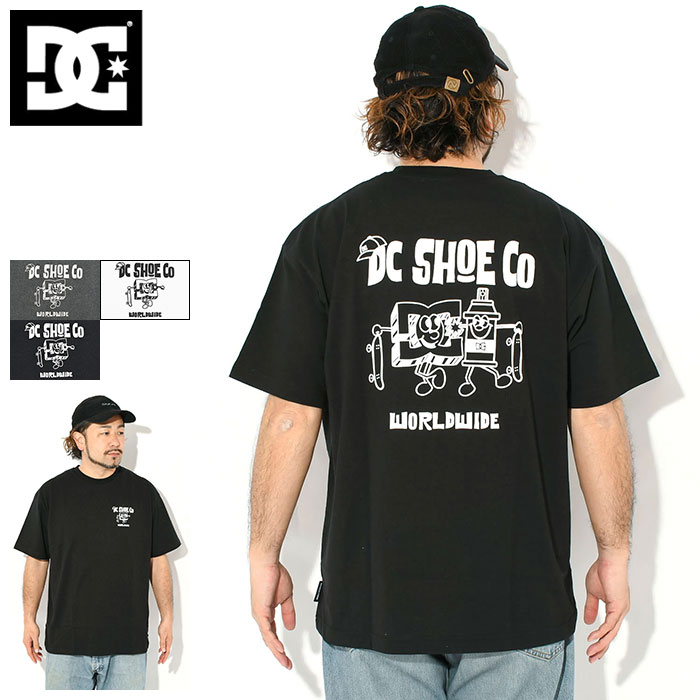 乐天商城 - ディーシー DC Tシャツ 半袖 メンズ プレイ バディ ( dc Play Buddy S/S Tee ビッグシルエット オーバーサイズ ティーシャツ T-SHIRTS カットソー トップス メンズ 男性用 DST261034 )[M便 1/1] ice filed icefield