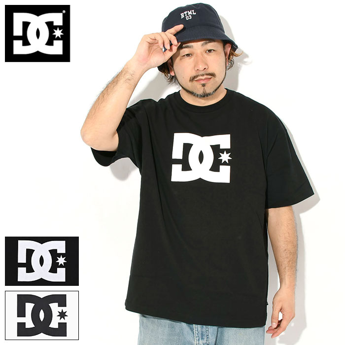 乐天商城 - ディーシー DC Tシャツ 半袖 メンズ スター ( dc Star S/S Tee ビッグシルエット オーバーサイズ ティーシャツ T-SHIRTS カットソー トップス メンズ 男性用 DST261035 )[M便 1/1] ice filed icefield