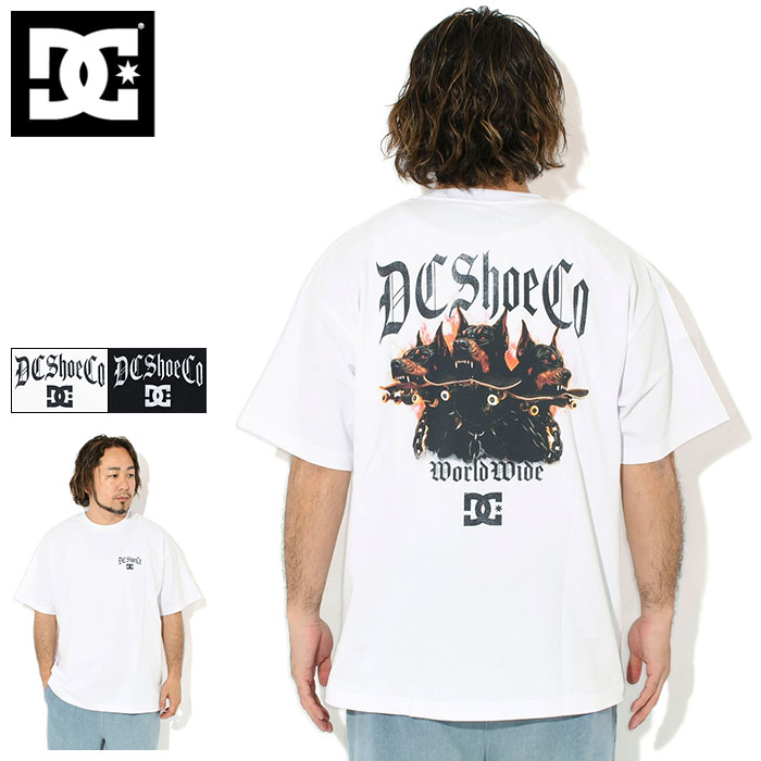 Rakuten - ディーシー DC Tシャツ 半袖 メンズ スケート ドッグス ( dc Skate Dogs S/S Tee ビッグシルエット オーバーサイズ ティーシャツ T-SHIRTS カットソー トップス メンズ 男性用 DST262007 )[M便 1/1]