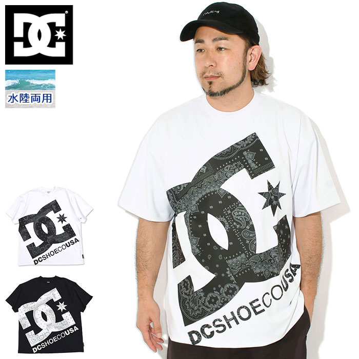 Rakuten - ディーシー DC Tシャツ 半袖 メンズ テック ビッグ スター ( dc Tech Big Star S/S Tee 水陸両用 ラッシュガード 接触冷感 吸水速乾 UVカット ビッグシルエット オーバーサイズ ティーシャツ T-SHIRTS カットソー トップス DST262027 )[M便 1/1]