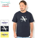 ダイアモンドサプライ Diamond Supply Co. Tシャツ 半袖 メンズ ノーティカ コラボ ( Diamond Supply Co.×NAUTICA Nautica S/S Tee ティーシャツ T-SHIRTS カットソー トップス メンズ 男性用 C20DMPA404S ) M便 1/1 ice field icefield