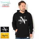 ダイアモンドサプライ Diamond Supply Co. パーカー プルオーバー メンズ ノーティカ コラボ ( Diamond Supply Co.×NAUTICA Nautica Pullover Hoodie フード フーディ スウェット Pull Over Hoody Parker トップス メンズ 男性用 C20DMPF404S ) ice field icefield