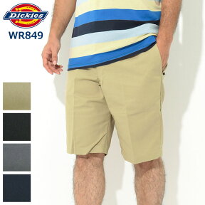 【デッドストック】ディッキーズ Dickies ハーフパンツ メンズ 11インチ スリム フィット ワーク ショーツ(DICKIES WR849 11inch Slim Fit Work Short ハーフパンツ ショートパンツ ハーパン ボトムス トランクス WR849) ice filed icefield