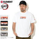 エレメント ELEMENT Tシャツ 半袖 メンズ 鬼滅の刃 Kimetsu A コラボ ( ELEMENT×鬼滅の刃 Kimetsu A S/S Tee 竈門炭治郎 竈門禰豆子 我妻善逸 嘴平伊之助 ティーシャツ T-SHIRTS カットソー トップス メンズ 男性用 BB022-287 ) M便 1/1