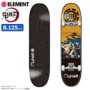 エレメント ELEMENT スケボー スケートボード コンプリート デッキ 8.125インチ 鬼滅の刃 Kimetsu D Complete コラボ ( 8.125inch 完成品 組み立て済み セット 国内正規品 ブランド sk8 大人 初心者 竈門炭治郎 竈門禰豆子 我妻善逸 嘴平伊之助 BB027-452 )