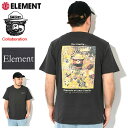 エレメント ELEMENT Tシャツ 半袖 メンズ スモーキー ベア SBXE ファミリー コラボ ( ELEMENT×SMOKEY BEAR SBXE Family S/S Tee ティーシャツ T-SHIRTS カットソー トップス メンズ 男性用 BE021-206 ) M便 1/1 ice field icefield