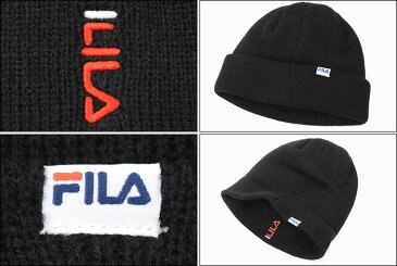 フィラ FILA ニット帽 フロント ロゴ ニット ウォッチ キャップ ( FILA Front Logo Knit Watch Cap 帽子 ニットキャップ ビーニー メンズ レディース ユニセックス 男女兼用 198-113802 )[M便 1/1] ice field icefield