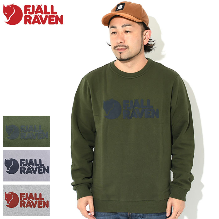 フェールラーベン フェールラーベン FJALLRAVEN トレーナー メンズ フェールラーベン ロゴ クルー スウェット ( Fjallraven Logo Crew Sweat スエット トレナー トレイナー トップス アウトドア トレッキング 登山 メンズ 男性用 FJALL RAVEN フェール ラーベン 84142 )