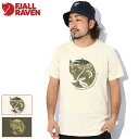 フェールラーベン FJALLRAVEN Tシャツ 半袖 メンズ アークティック フォックス ( FJALLRAVEN Arctic Fox S/S Tee ティーシャツ T-SHIRTS カットソー トップス アウトドア トレッキング 登山 メンズ 男性用 FJALL RAVEN フェール ラーベン 87220 ) M便 1/1