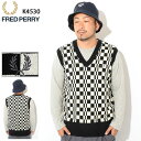 tbhy[ FRED PERRY xXg Y `FbJ[{[h jbg ^N ( FREDPERRY K4530 Chequerboard Knitted Tank Vest jbgxXg VlbN gbvX tbh y[ tbhEy[ ) ice field icefield