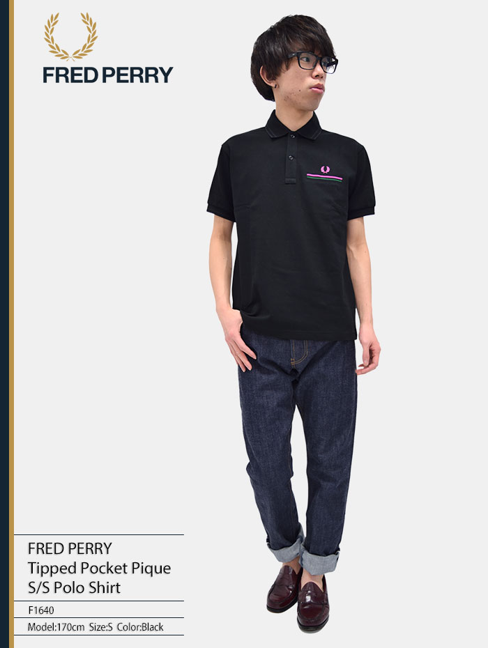 楽天市場】フレッドペリー FRED PERRY ポロシャツ 半袖 メンズ