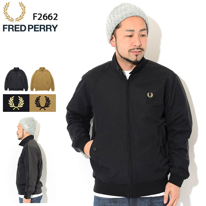 フレッドペリー FRED PERRY ジャケット メンズ スウェット ハリントン 日本企画 ( FREDPERRY F2662 Sweat Harrington JKT JAPAN LIMITED スイングトップ アウター ジャンパー・ブルゾン フレッド ペリー フレッド・ペリー )