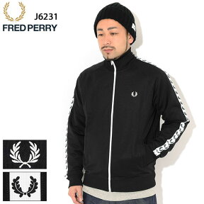 フレッドペリー FRED PERRY ジャージー ジャケット メンズ ローレル リース テープド トラックジャケット ( FREDPERRY J6231 Laurel Wreath Taped Track JKT ジャージ アウター フレッド ペリー フレッド・ペリー )