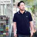 フレッドペリー 【ポイント10倍】フレッドペリー FRED PERRY ポロシャツ 半袖 メンズ ツイン ティップド フレッドペリー ( FREDPERRY M3600 Twin Tipped Polo 鹿の子 ポロ フレッド・ペリー )( 父の日ギフト プレゼント 父の日 ギフト ラッピング対応 2023 )