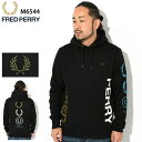 フレッドペリー FRED PERRY パーカー プルオーバー メンズ グラフィック ブランディング フーデッド スウェット ( M6544 Graphic Branding Hooded Sweat フード フーディ スウェット Pull Over Hoody Parker トップス フレッド ペリー )