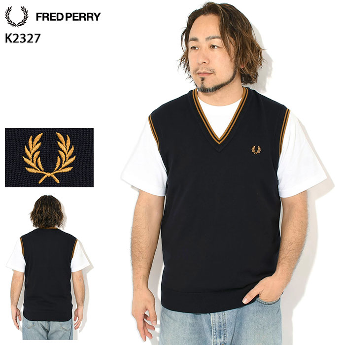 楽天市場】FRED PERRY フレッドペリー チルデン ベストの通販