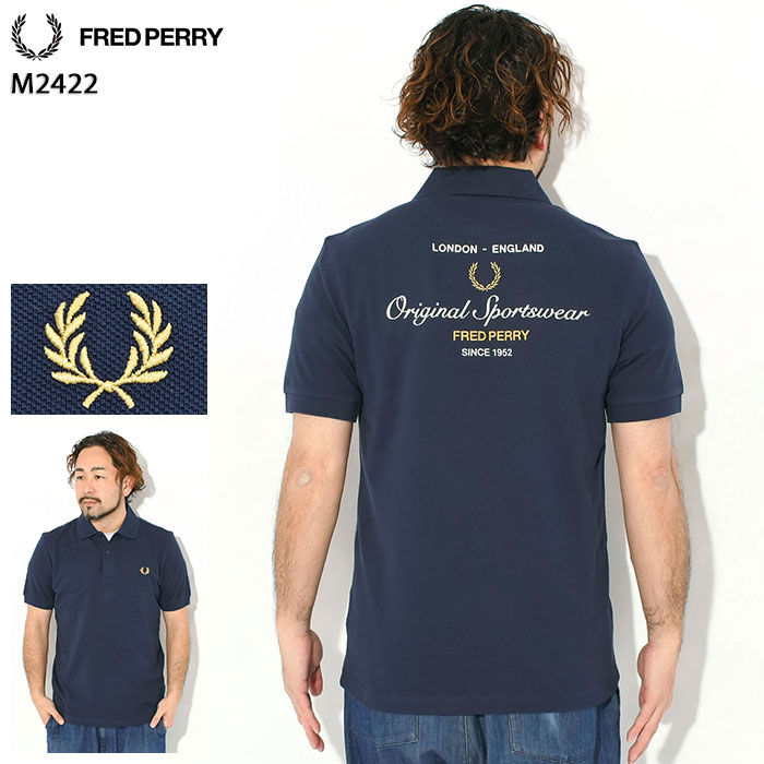 乐天商城 - フレッドペリー FRED PERRY ポロシャツ 半袖 メンズ オリジナル スポーツウェア ( FREDPERRY M2422 Original Sportswear S/S Polo Shirt ポロ トップス フレッド ペリー フレッド・ペリー )