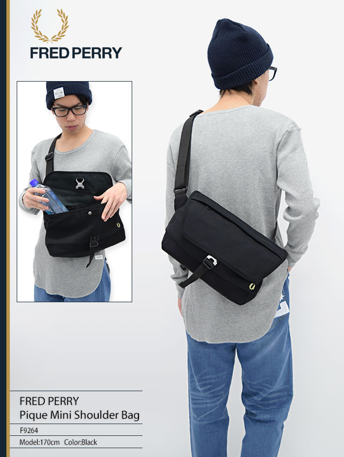 楽天市場】フレッドペリー FRED PERRY ショルダーバッグ ピケ ミニ