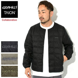 グラミチ GRAMICCI ジャケット メンズ タイオン インナー ダウン コラボ ( GRAMICCI×TAION Inner Down JKT インナーダウン ダウンジャケット JACKET JAKET アウター ジャンパー・ブルゾン メンズ レディース ユニセックス 男女兼用 G3FU-J101-TG ) ice field icefield