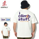 グラミチ GRAMICCI Tシャツ 半袖 メンズ アイ クライム スタッフ ( GRAMICCI I Climb Stuff S/S Tee ティーシャツ T-SHIRTS カットソー トップス メンズ レディース ユニセックス 男女兼用 G4SU-T076 ) M便 1/1 ice field icefield