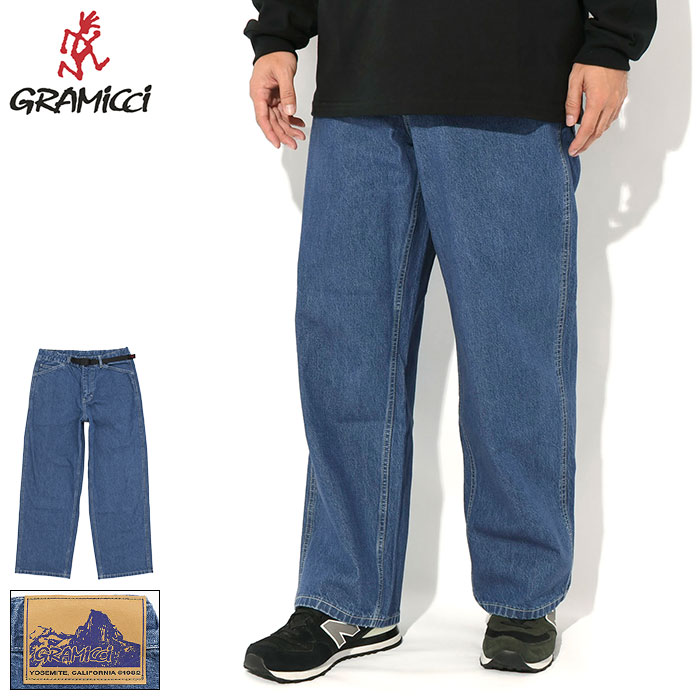 グラミチ GRAMICCI パンツ メンズ サッター デニム ( GRAMICCI Sutter Denim Pant ジーンズ ジーパン Gパン Jean ワイド ボトムス メンズ 男性用 G5FM-P070 ) ice field icefield