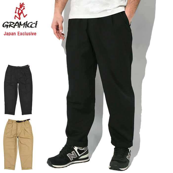 グラミチ GRAMICCI パンツ メンズ T/C ツイル タック テーパード ( GRAMICCI T/C Twill Tuck Tapered Pant Japan Exclusive 日本限定 クライミングパンツ ボトムス メンズ 男性用 GMP4-SJP10 ) ice field icefield