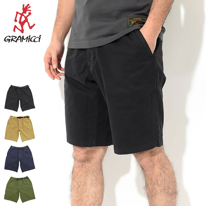 グラミチ GRAMICCI ハーフパンツ メンズ 23SS ST ショーツ ( GRAMICCI 23SS ST Short スタンダードショーツ クライミングパンツ ショートパンツ ハーパン ボトムス メンズ 男性用 G107-OGS ) ice field icefield