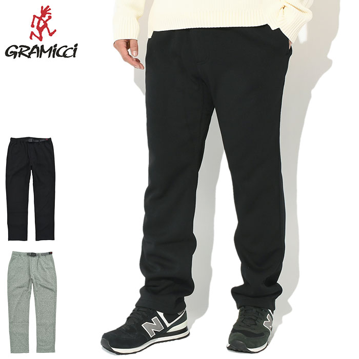 グラミチ GRAMICCI パンツ メンズ ボンディング ニット フリース クロップド NN ( GRAMICCI Bonding Knit Fleece Cropped NN Pant 保温 暖かい あったか 裏起毛 クライミングパンツ ボトムス メンズ 男性用 G2FM-P017 ) ice field icefield